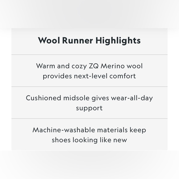 allbirds Men’s Wool Runners NWOT sneakers - Picture 11 of 16